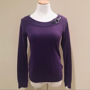 ralph lauren purple sweater